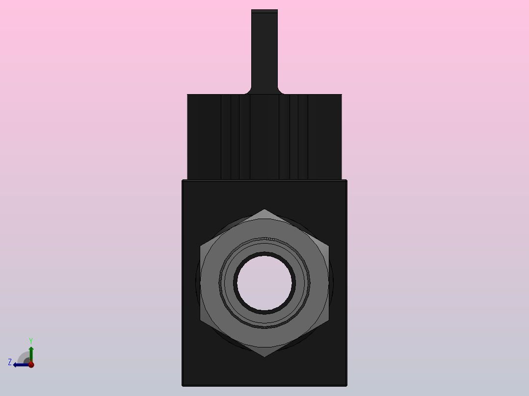 HVFS 由插管流向螺纹端型_HVFS 06-01(B)后视图