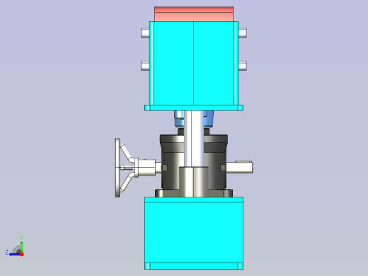 可调节管道滚轮支架右视缩略图