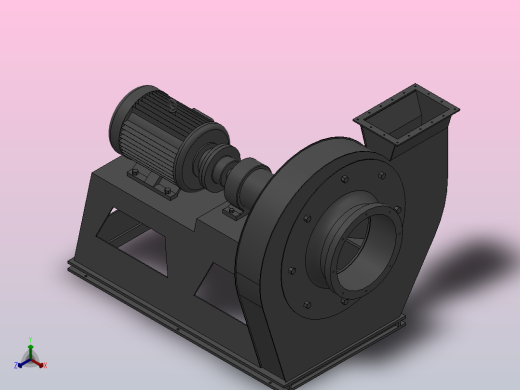9-26（D式连体）高压离心通风机[9-26（D式连体）高压离心通风机-10D]