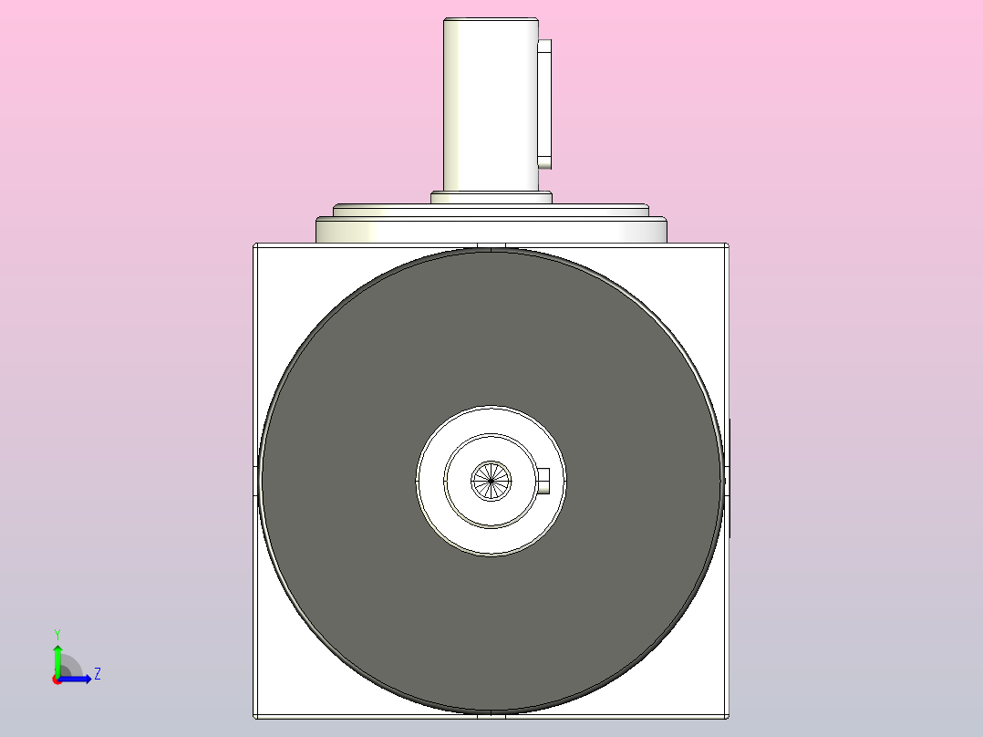 AT系列精密转向器[AT110]左视图