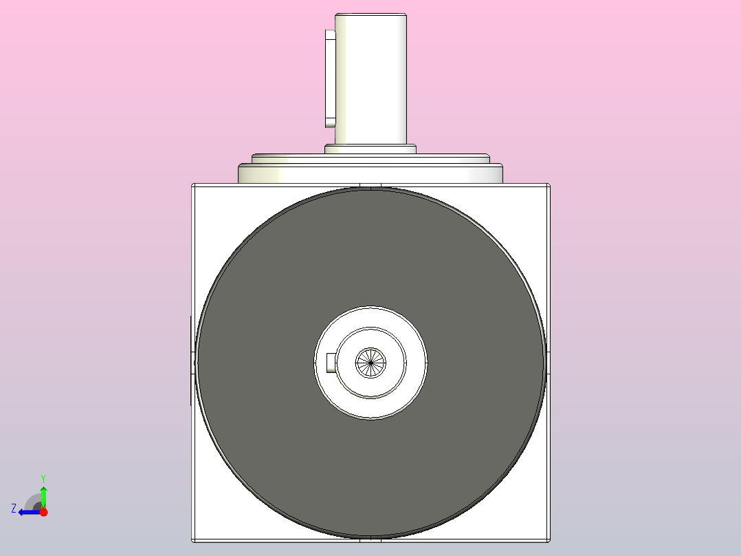 AT系列精密转向器[AT110]右视图