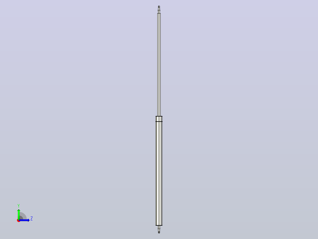 gsb28-e-e-s400_asm氮气弹簧左视图