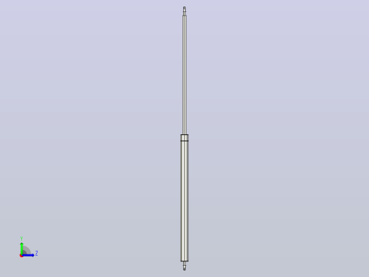 gsb28-e-e-s400_asm氮气弹簧左视缩略图