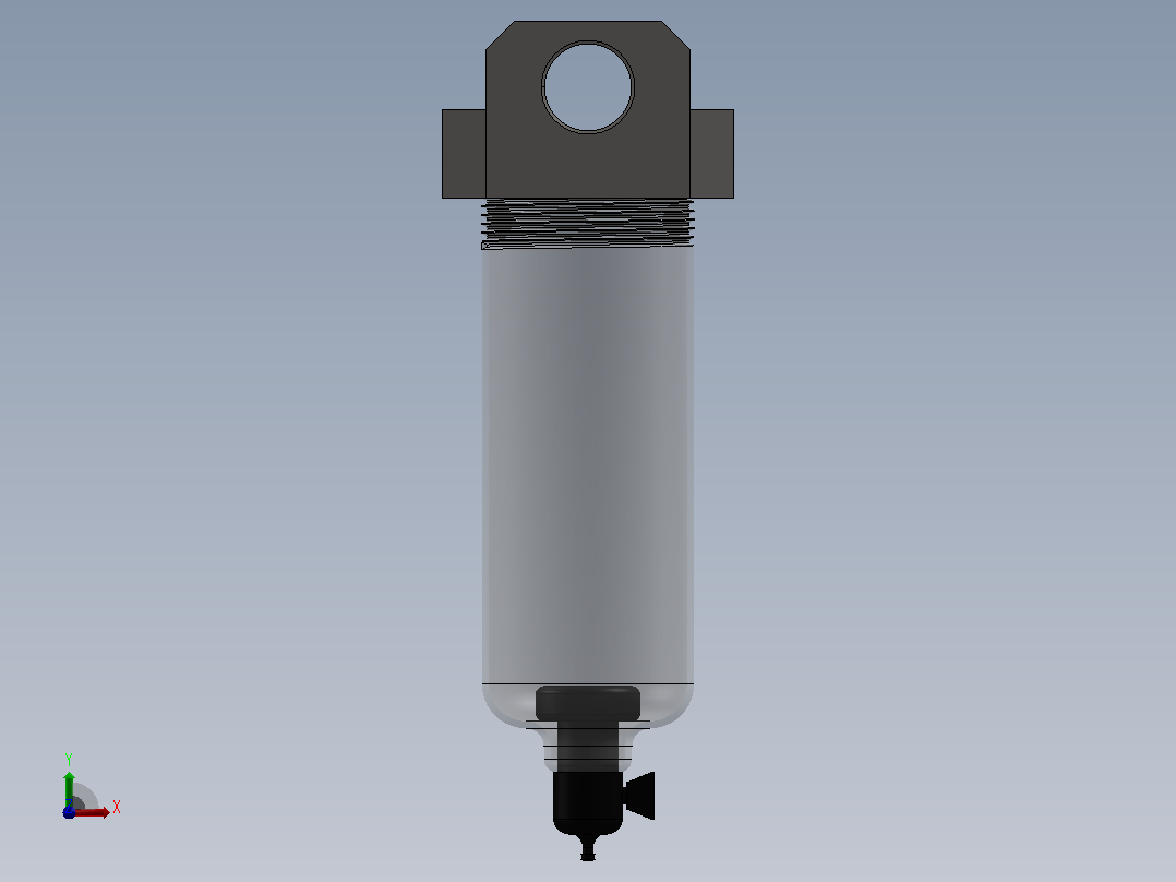 过滤器 Tac 1_4 FNPT前视图