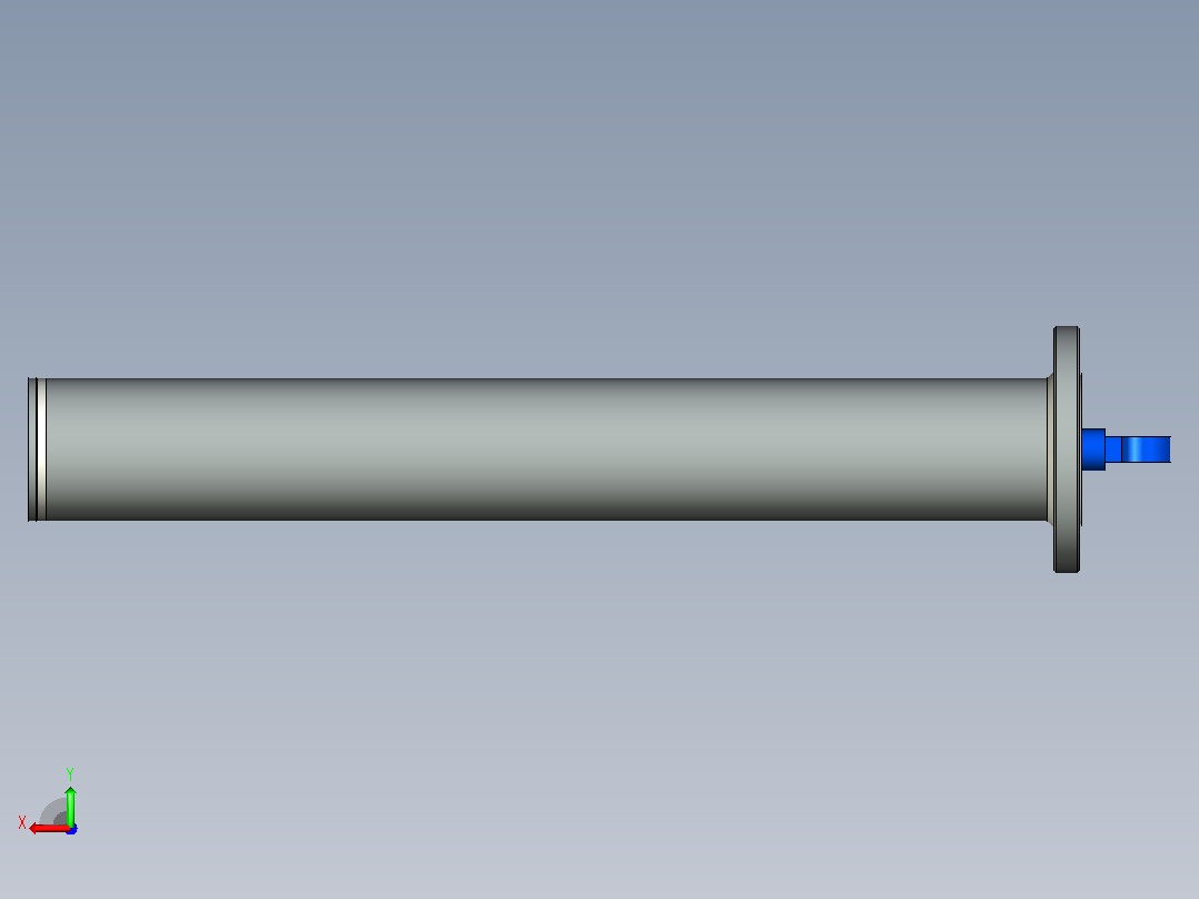 液压缸1 (1)后视图