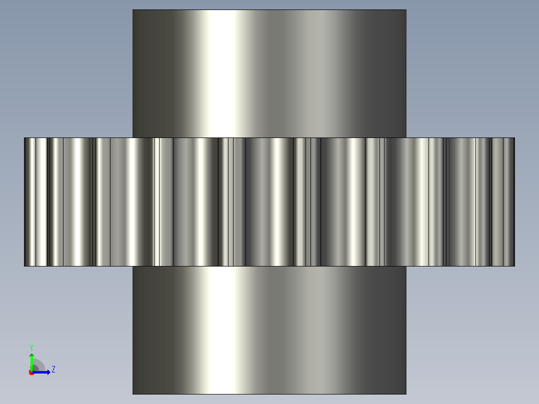 活接Ф15（PVC）左视图
