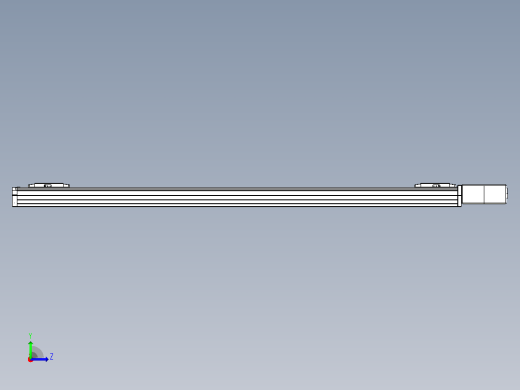 皮带直线轴双滑块型TPA-GCBS-80-P60-L550-QL-M20-N3左视缩略图