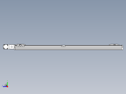 皮带直线轴双滑块型TPA-GCBS-80-P60-L550-QL-M20-N3右视缩略图
