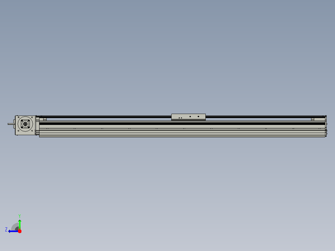 MT120BT半封闭皮带滑台[MT120BT.L100.800.RT.P40.C3]右视图