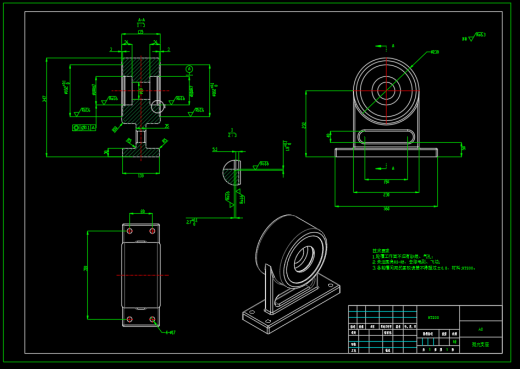 行星轮式钢管抛光机（SW+CAD+说明书）缩略图