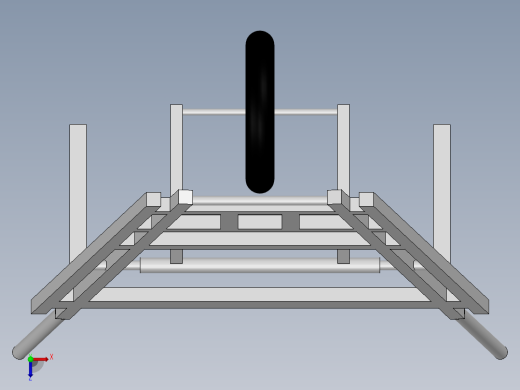 独轮推车俯视缩略图