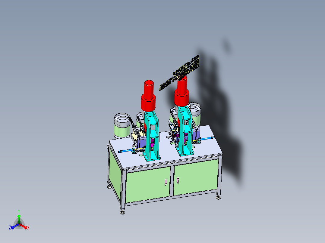 A23_钢片银点自动铆接机SW2012