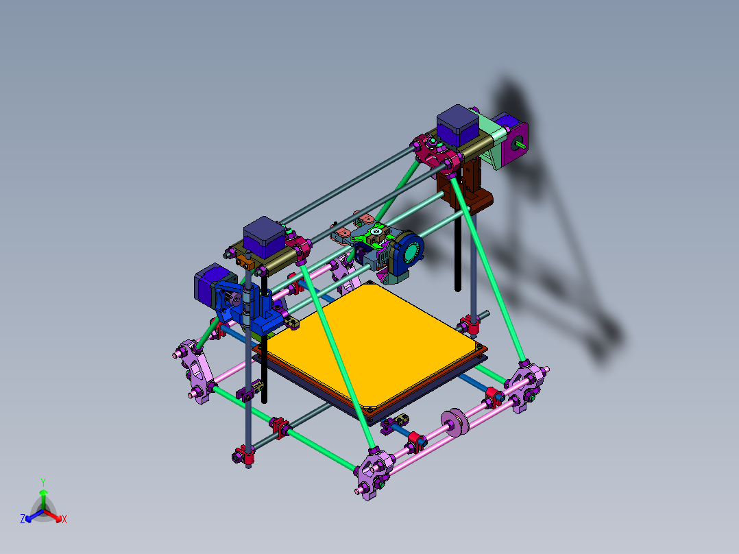 开源项目的3D打印机