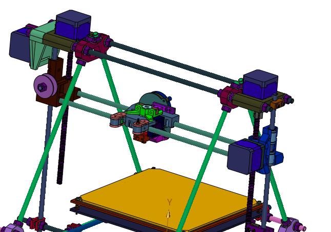 开源项目的3D打印机