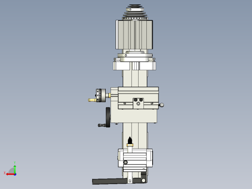 Taig微型车床结构3D图纸 STEP IGS格式后视缩略图