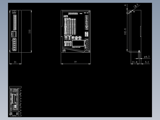 步进驱动DP3F1-705-221220.dwg