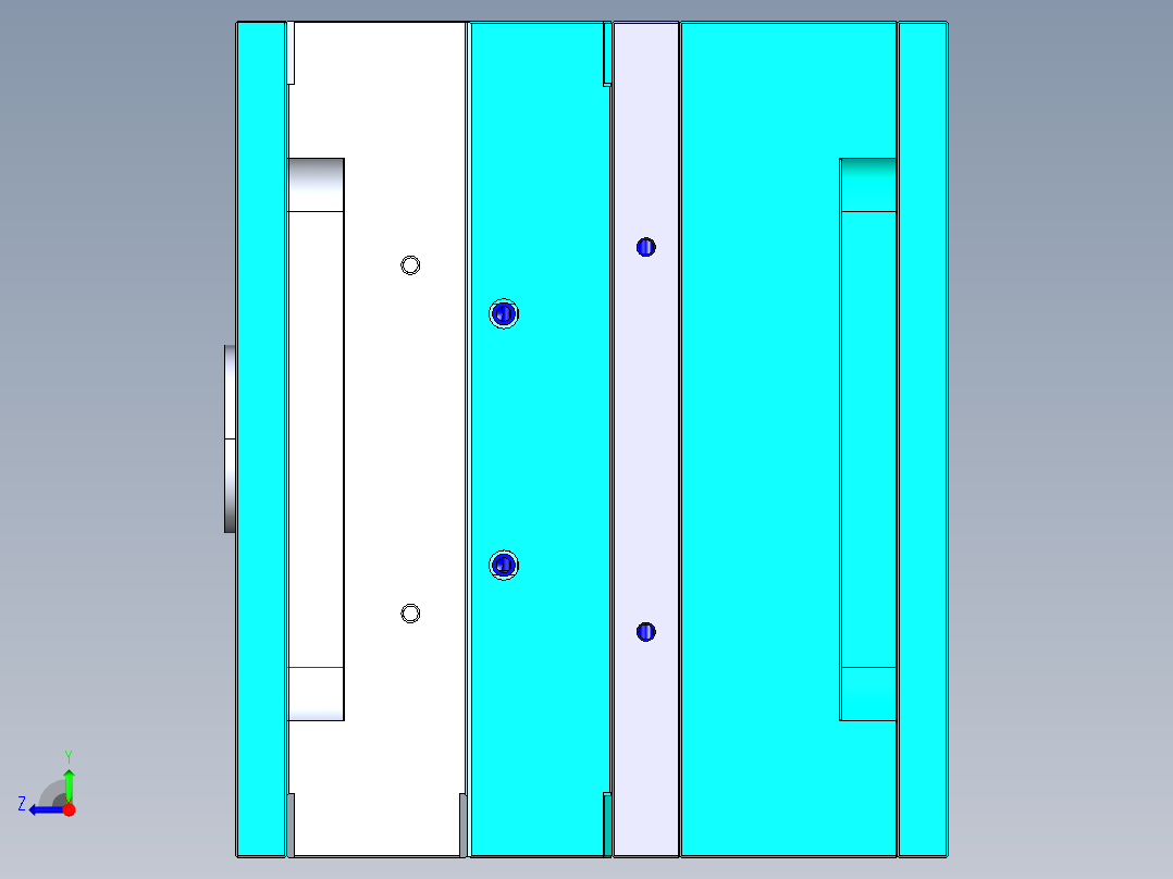 注塑模具pp-t20-mold-1右视图