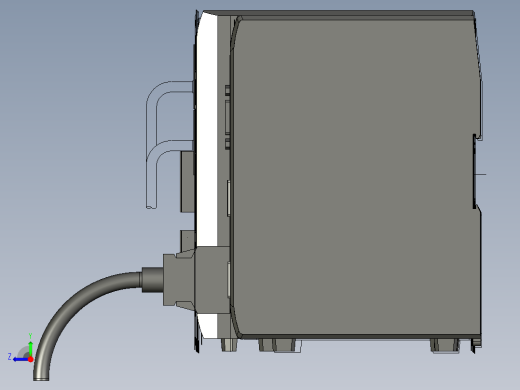 基恩士CV-5001_5501_5701+CV-E500_kc图纸模型右视缩略图