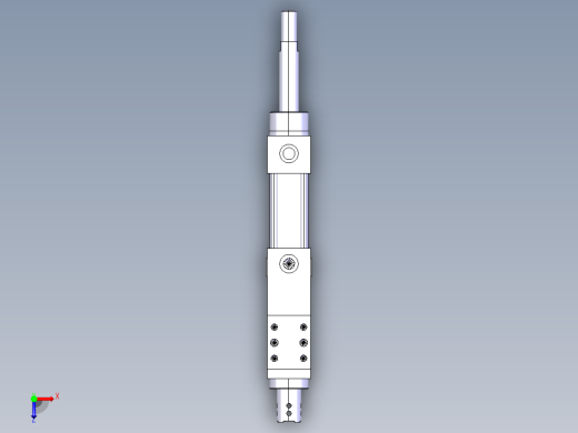 德克斯TUNKERS气缸数模SZK_63_1_Z_T12_TUENKERS俯视缩略图