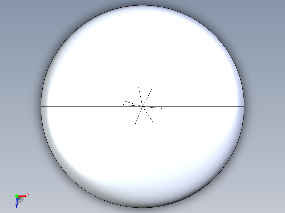 CPVC管件20-Sch80_Cap_FPT_9848-007 _0.75in俯视图