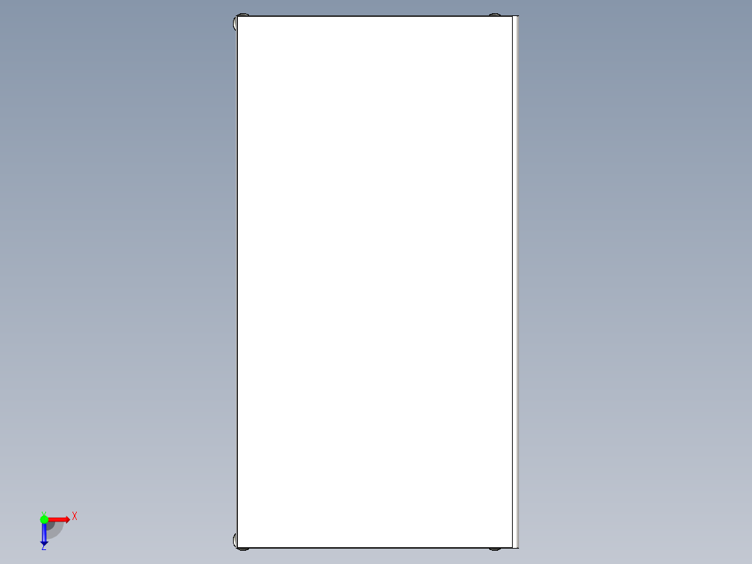 厨房工作台俯视图