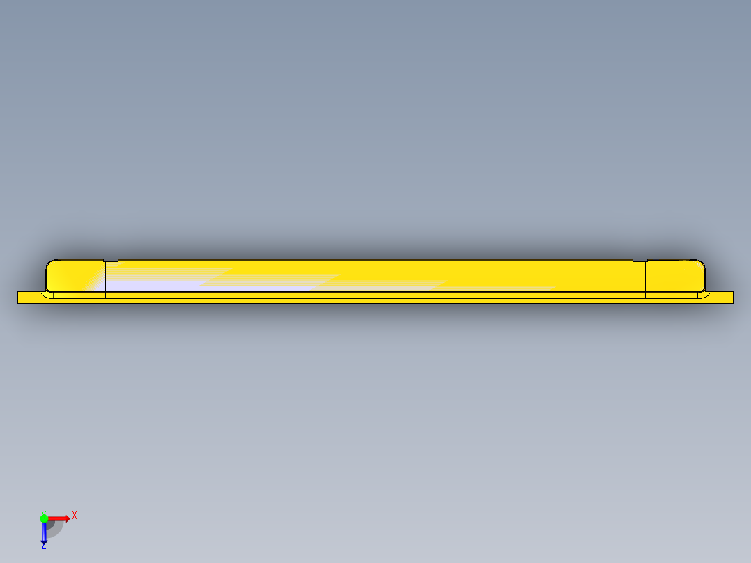 CAJ00笔记本CNC工装夹具三维模型-CNC3俯视图