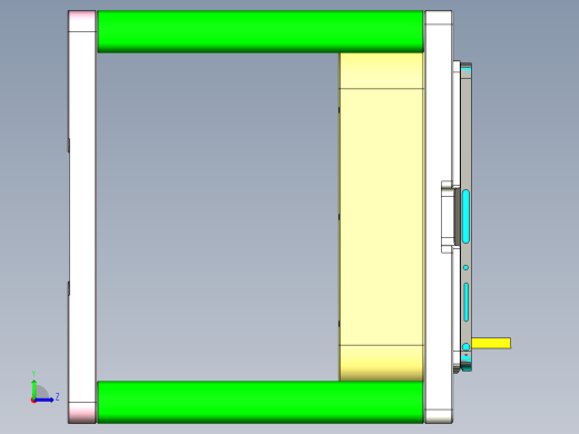 FONE-D-笔记本CNC工装夹具三维模型CNC3-08-07左视缩略图