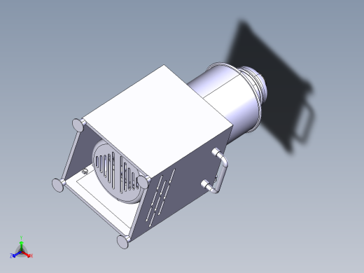 绞肉机正等轴测缩略图