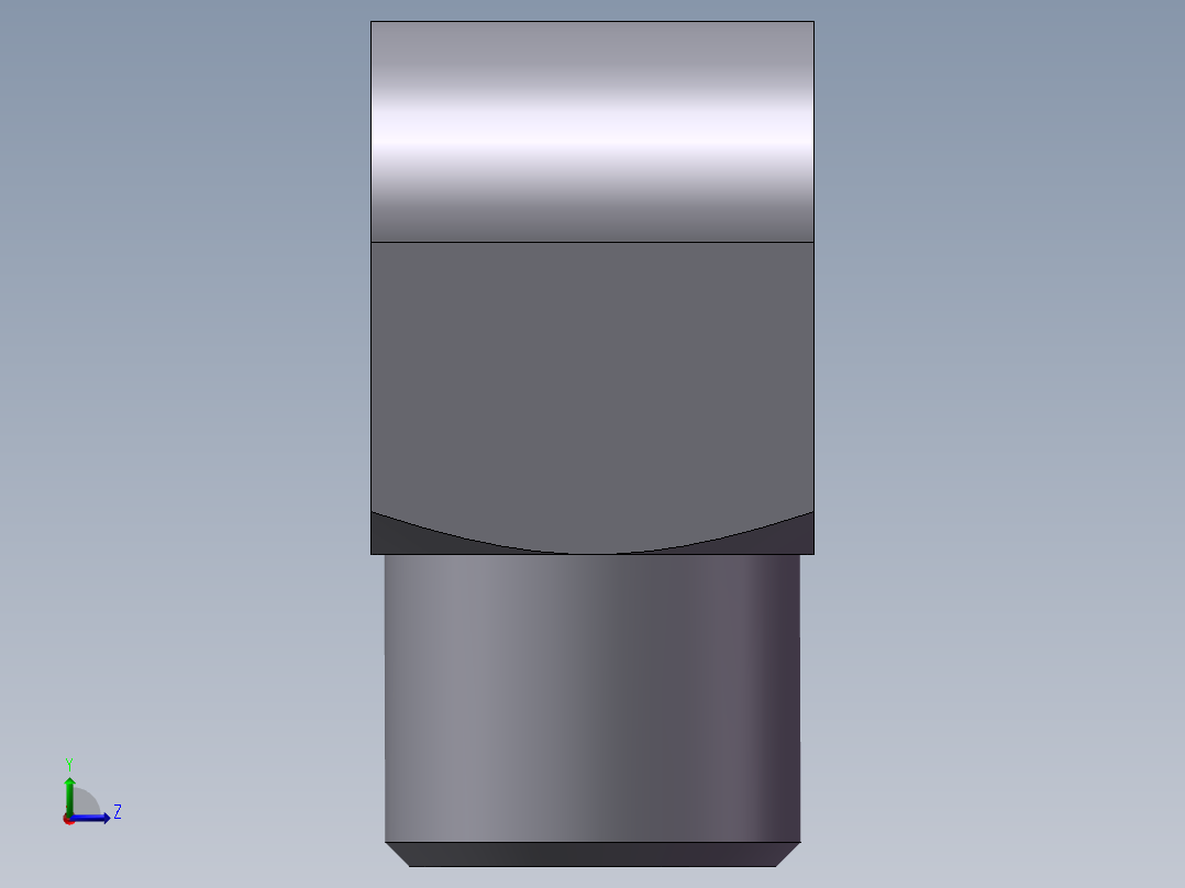 弯接头-W、1D9-16左视图