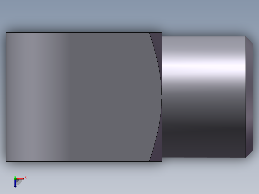弯接头-W、1D9-16俯视图