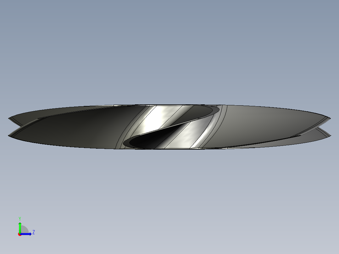 螺旋桨(89)左视图