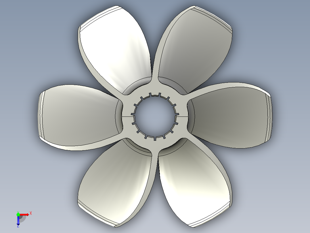 螺旋桨(89)俯视图