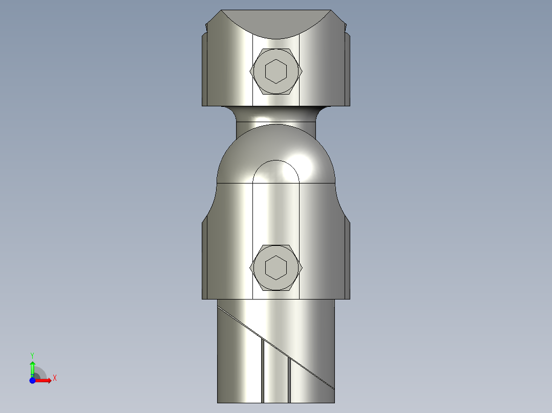 43系列180度固定内接头.STEP前视图