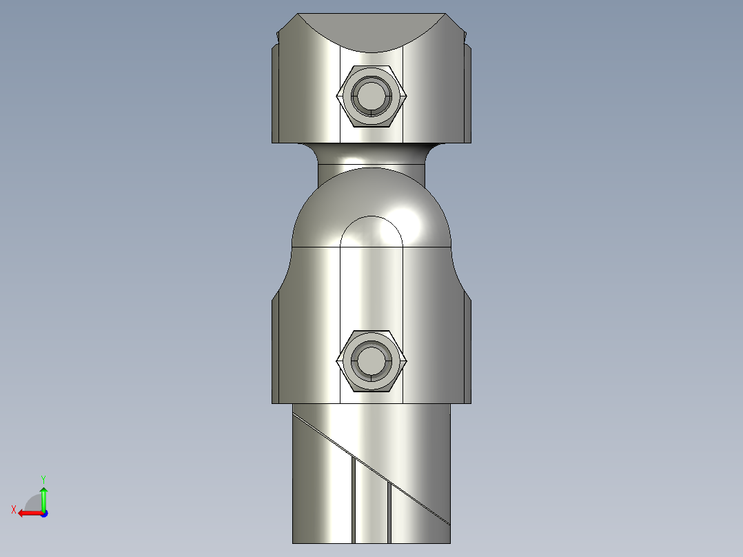43系列180度固定内接头.STEP后视图