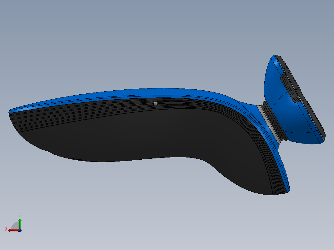 剃须刀、刮胡刀(11)后视图