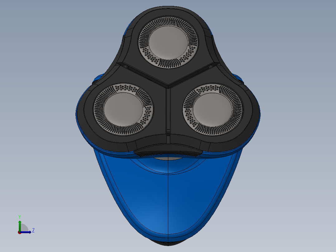 剃须刀、刮胡刀(11)左视图
