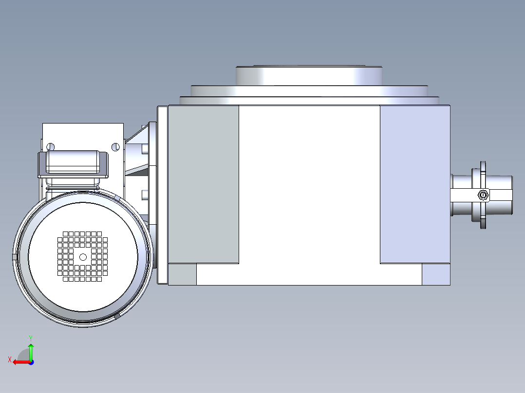 RU250DT凸轮分割器后视图
