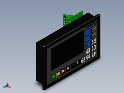 控制屏、屏幕(24)正等轴测缩略图