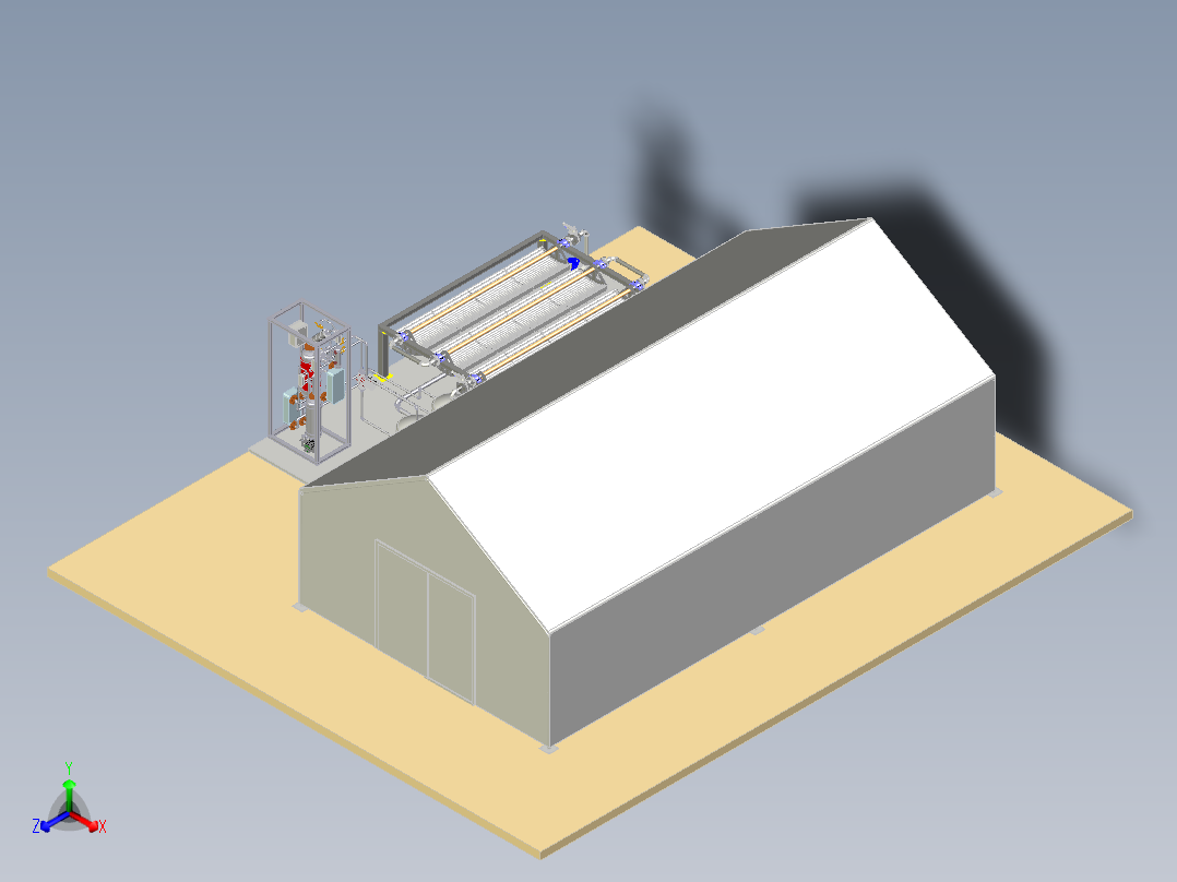 温室吸收太阳能