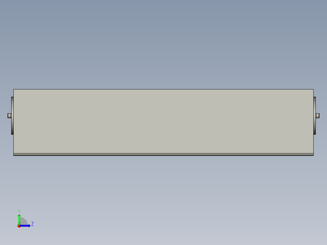 顶升移载机左视图