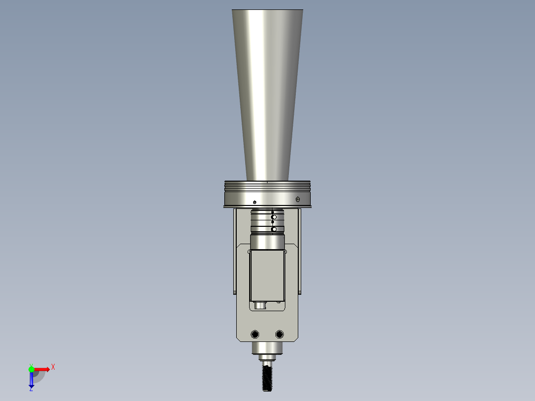 胶壳角度效正CCD俯视图