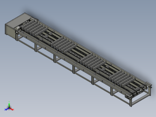 滚子链输送线及输送装置