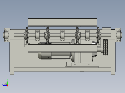 滚子链输送线及输送装置右视缩略图