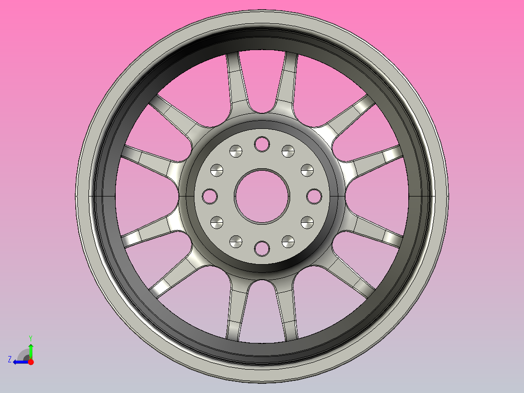 27 轮毂 (92)右视图