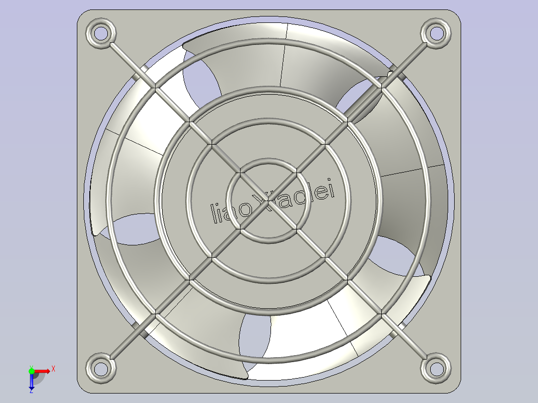 散热风扇_M1-060017-0016--KH俯视图