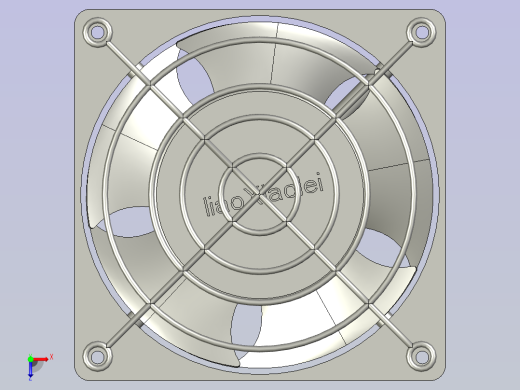 散热风扇_M1-060017-0016--KH俯视缩略图