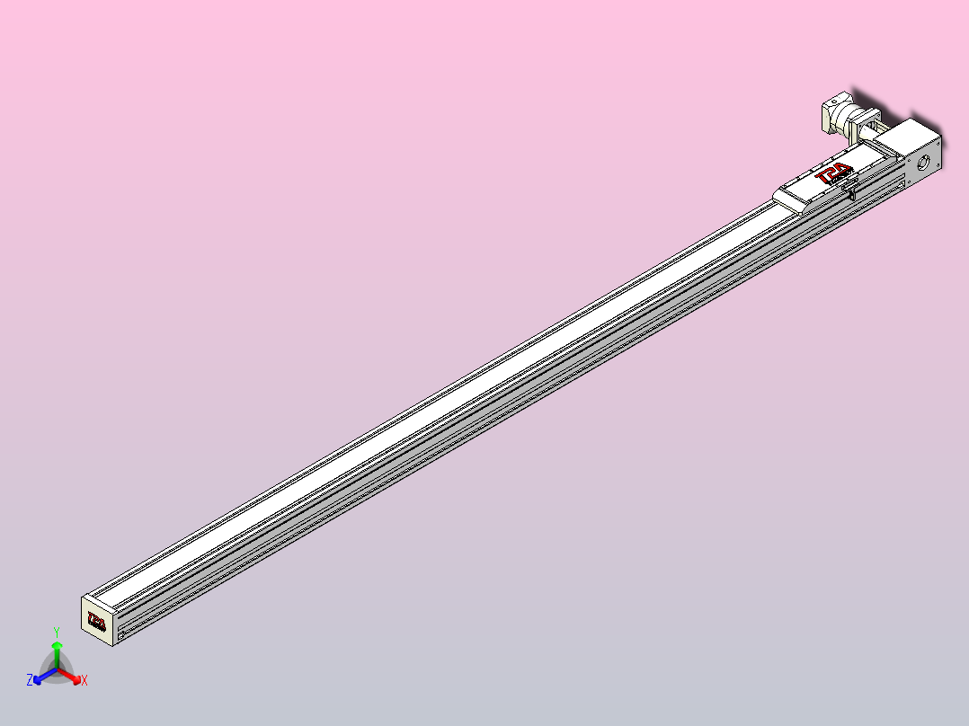 伺服电机集成皮带传动直线执行器TPA-OCB-120-224-L2450-DR-J90-N3..zip.zip主视图