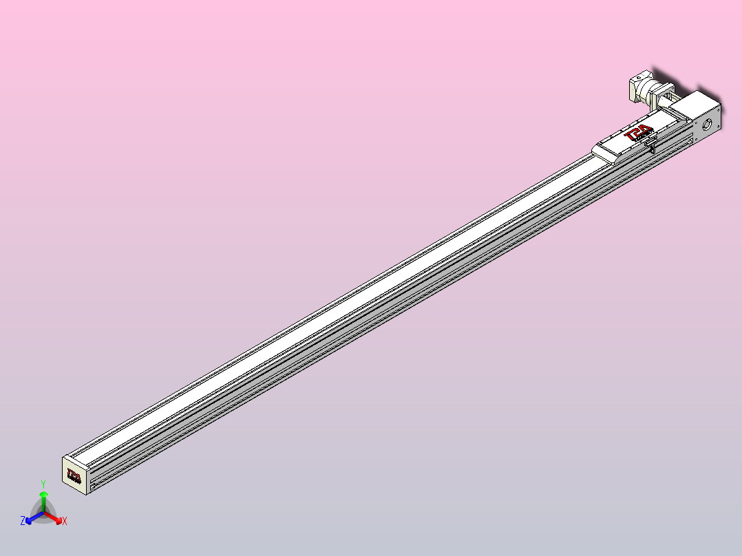 伺服电机集成皮带传动直线执行器TPA-OCB-120-224-L2450-DR-J90-N3..zip.zip正等轴测图