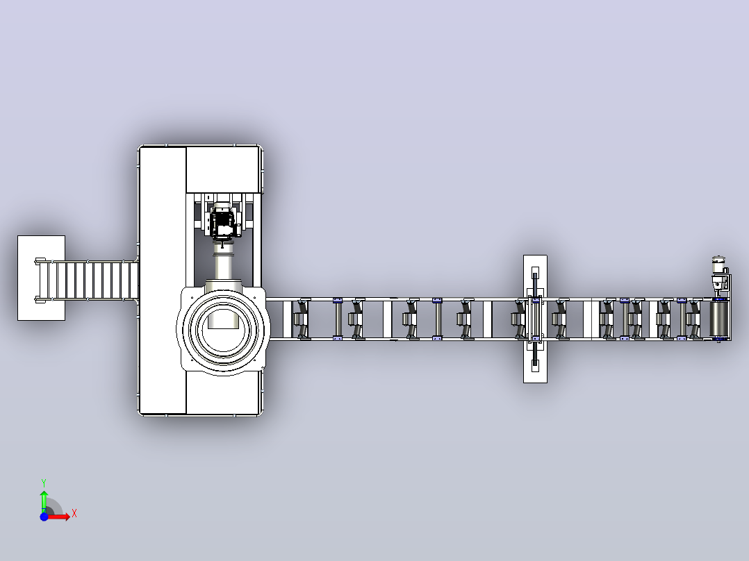 二级破碎机3ft-gyro-assembly-1831-模型格式为 stp前视图