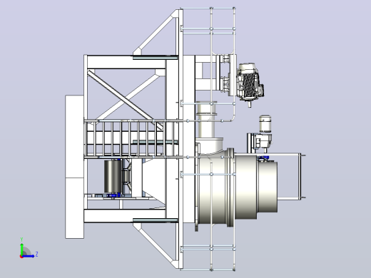 二级破碎机3ft-gyro-assembly-1831-模型格式为 stp左视缩略图